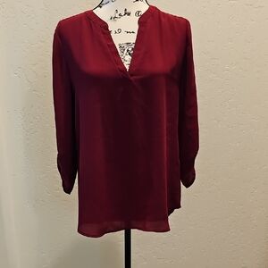 Maurices Deep Red Women's Blouse